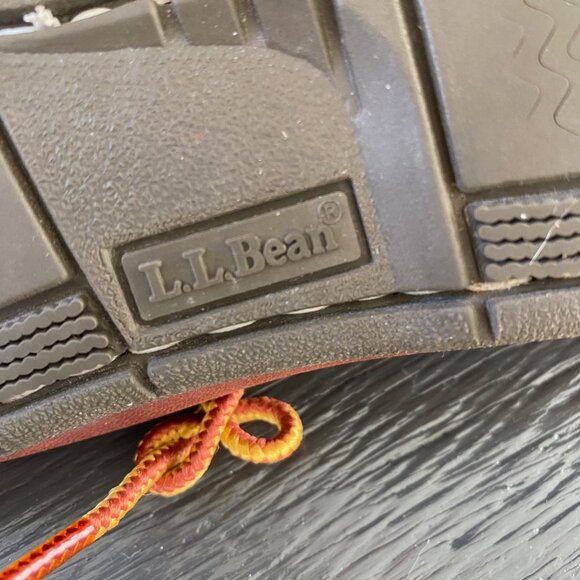 LL Bean Blucher Mocs 5 brown leather - Picture 5 of 12